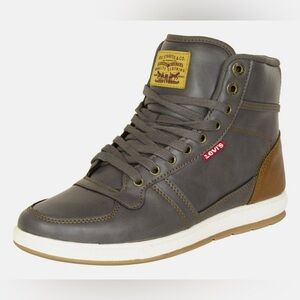 Men’s Levis Stanton High-Top Sneakers. Size 13.